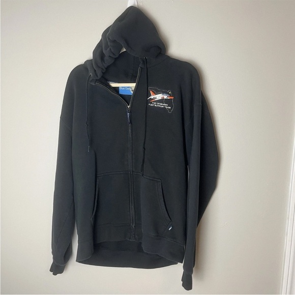 Black T-45 Goshawk Hoodie - Picture 2 of 5